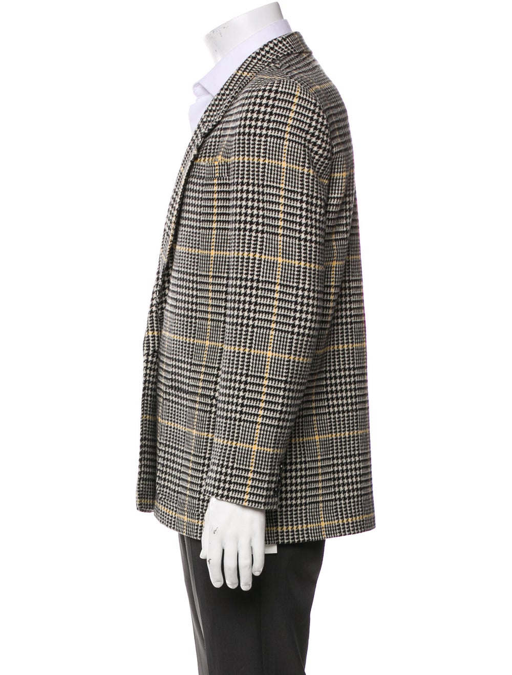 Pendleton Virgin Wool Blazer Houndstooth Print Po… - image 2