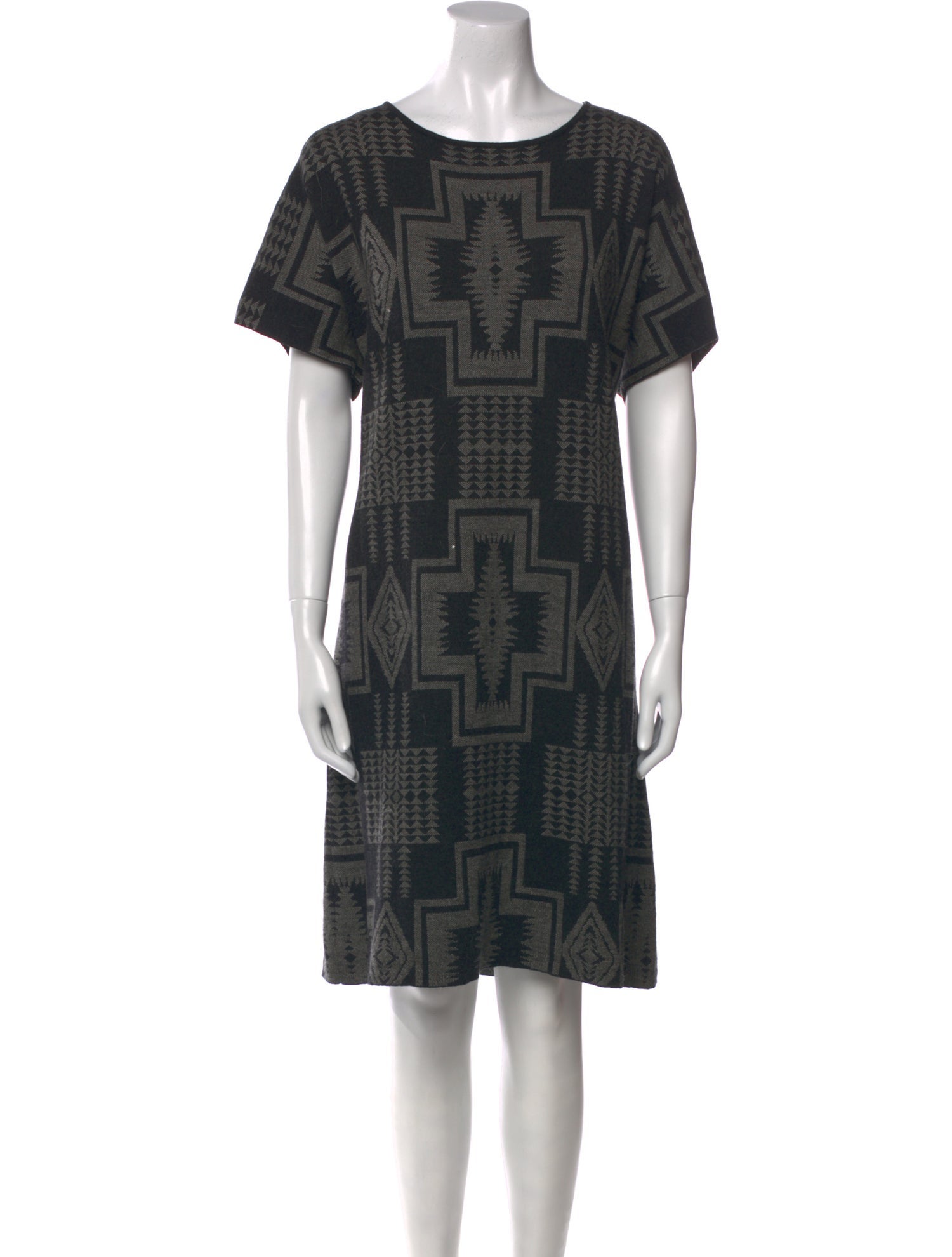 Pendleton Printed Knee-Length Dress