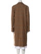 Pendleton Virgin Wool Plaid Print Coat