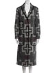 Pendleton Wool Printed Trench Coat