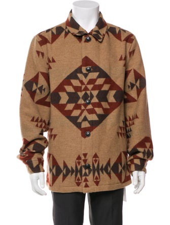 Pendleton Virgin Wool Printed Trucker Jacket