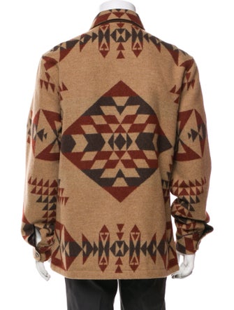 Pendleton Virgin Wool Printed Trucker Jacket