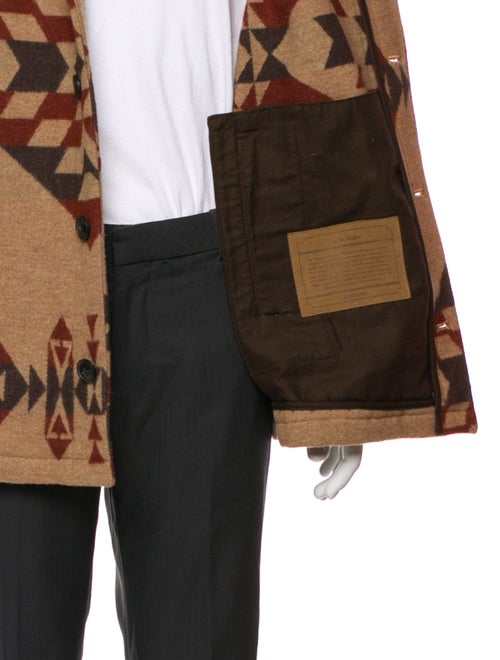 Pendleton Virgin Wool Printed Trucker Jacket