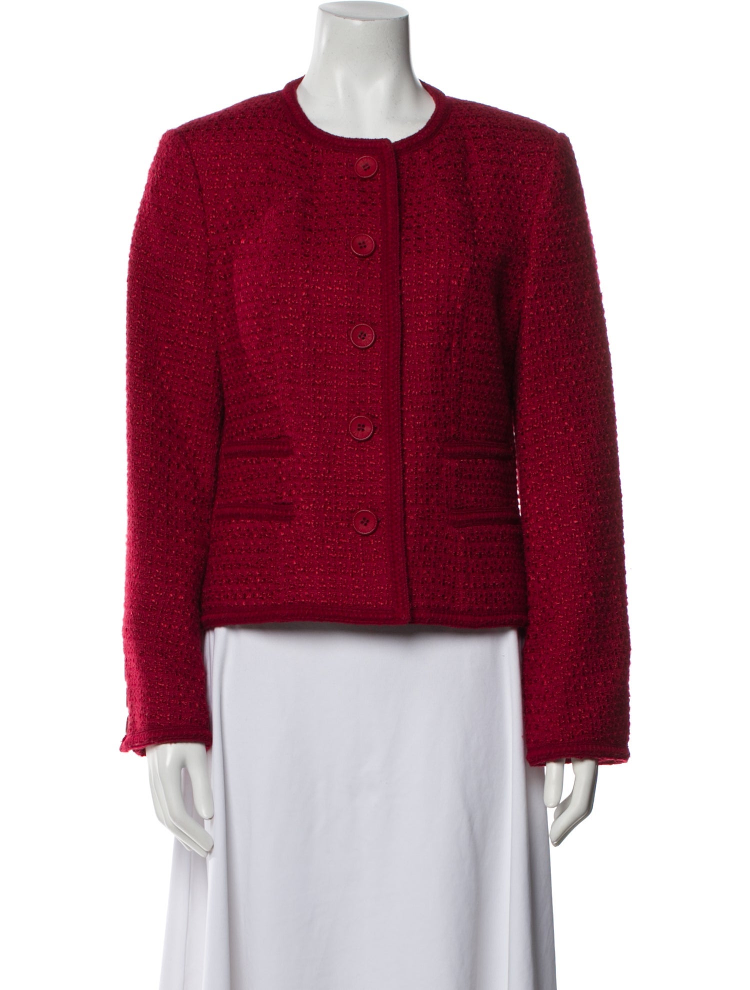 Pendleton Virgin Wool Tweed Pattern Evening Jacket