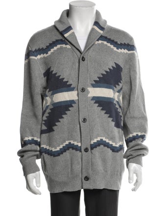 Pendleton Printed V-Neck Cardigan