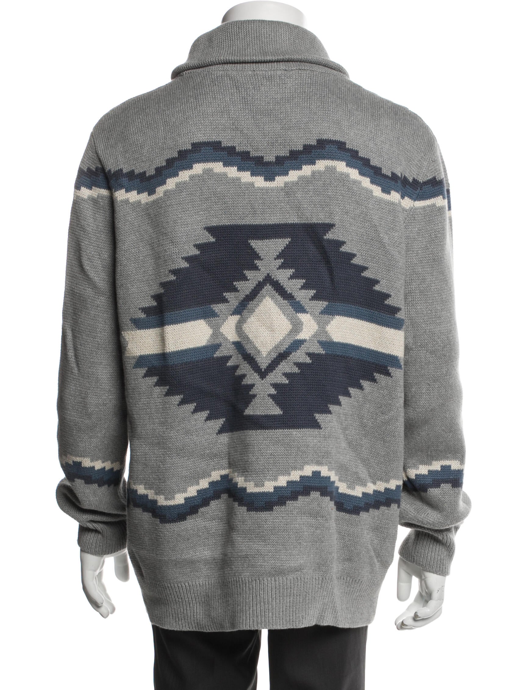 Pendleton Printed V-Neck Cardigan