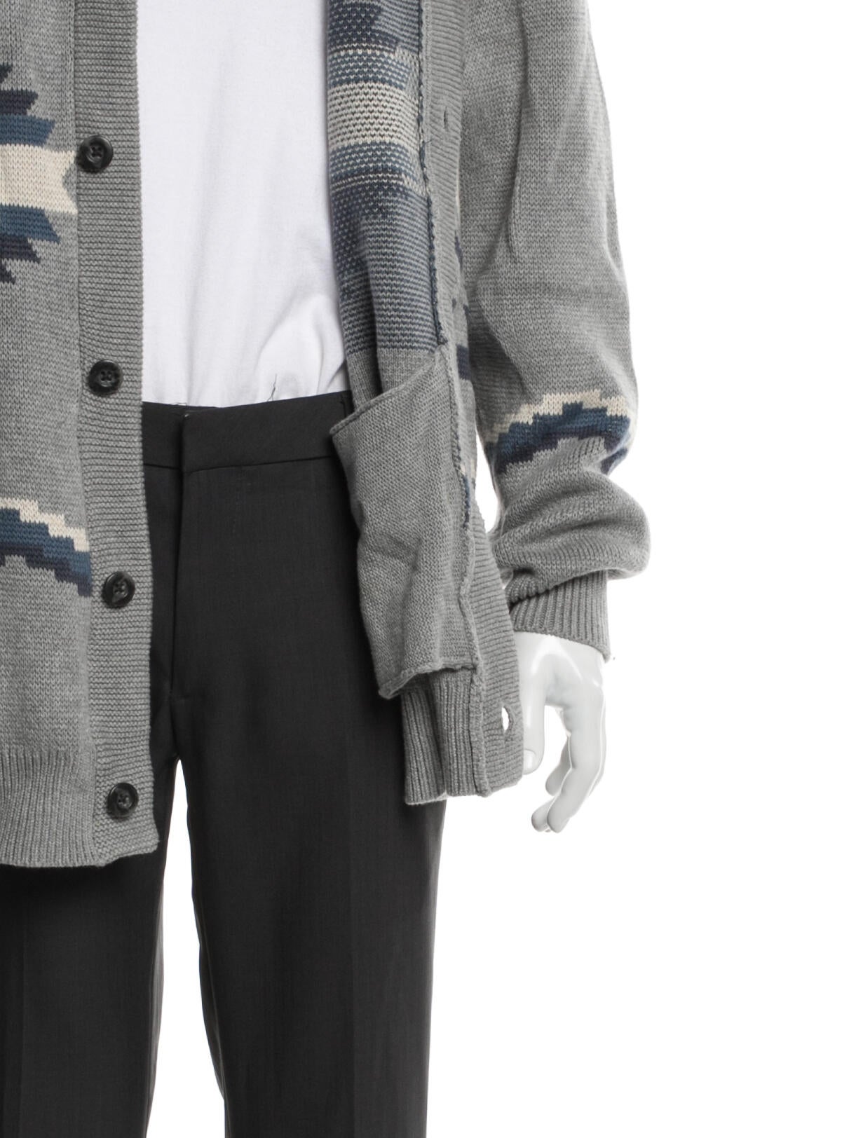 Pendleton Printed V-Neck Cardigan