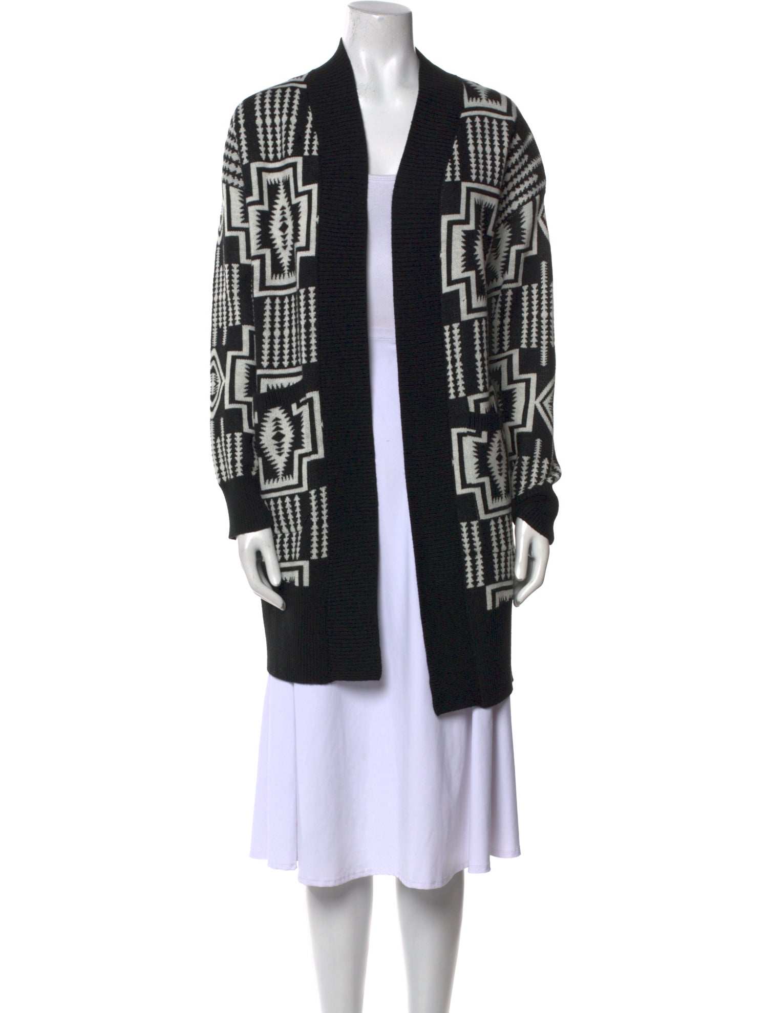 Pendleton Printed V-Neck Sweater