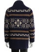Pendleton Lambswool Printed Cardigan