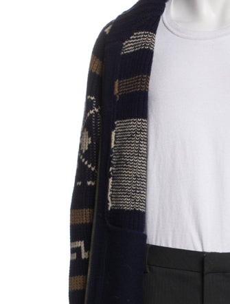 Pendleton Lambswool Printed Cardigan