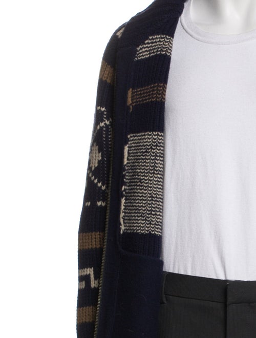 Pendleton Lambswool Printed Cardigan
