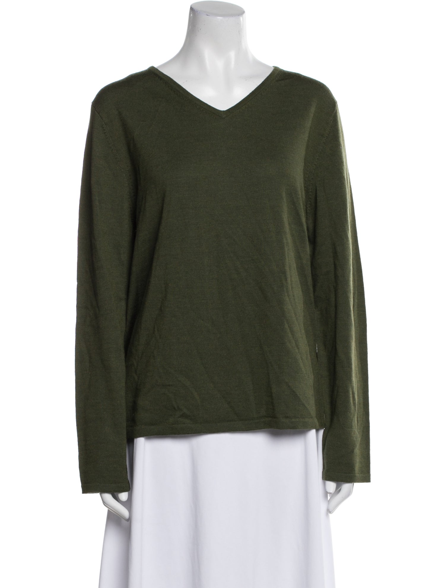 Pendleton Merino Wool V-Neck Sweater