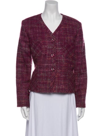 Pendleton Wool Tweed Pattern Evening Jacket