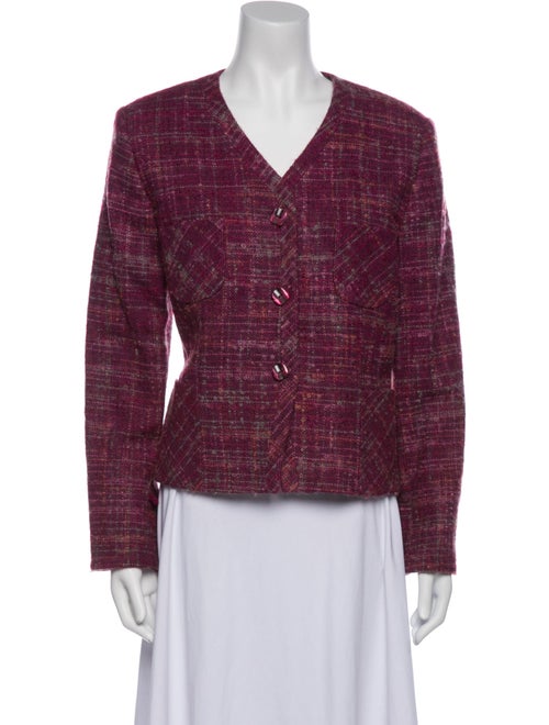 Pendleton Wool Tweed Pattern Evening Jacket