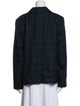 Pendleton Virgin Wool Plaid Print Blazer