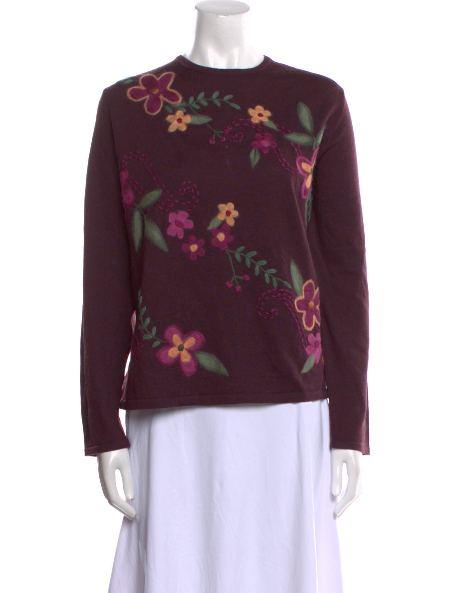 Pendleton Merino Wool Printed Sweater