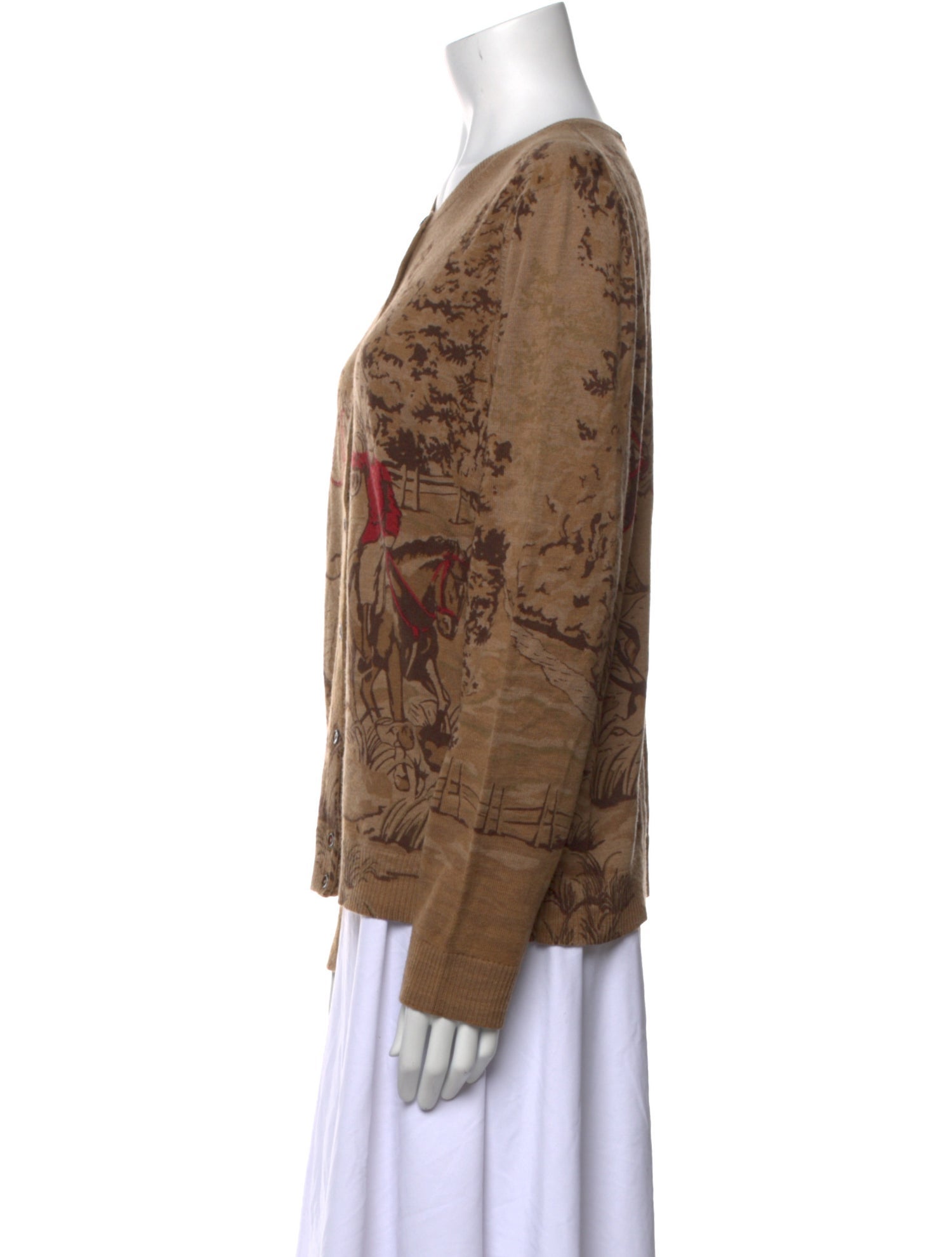 Pendleton Merino Wool Printed Sweater