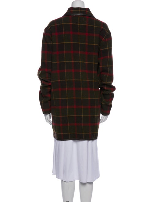 Pendleton Wool Plaid Print Coat