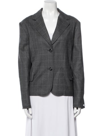 Pendleton Jackets Virgin Wool Plaid Print Blazer US 16 | XXL