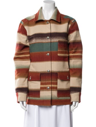 Pendleton Wool Striped Coat