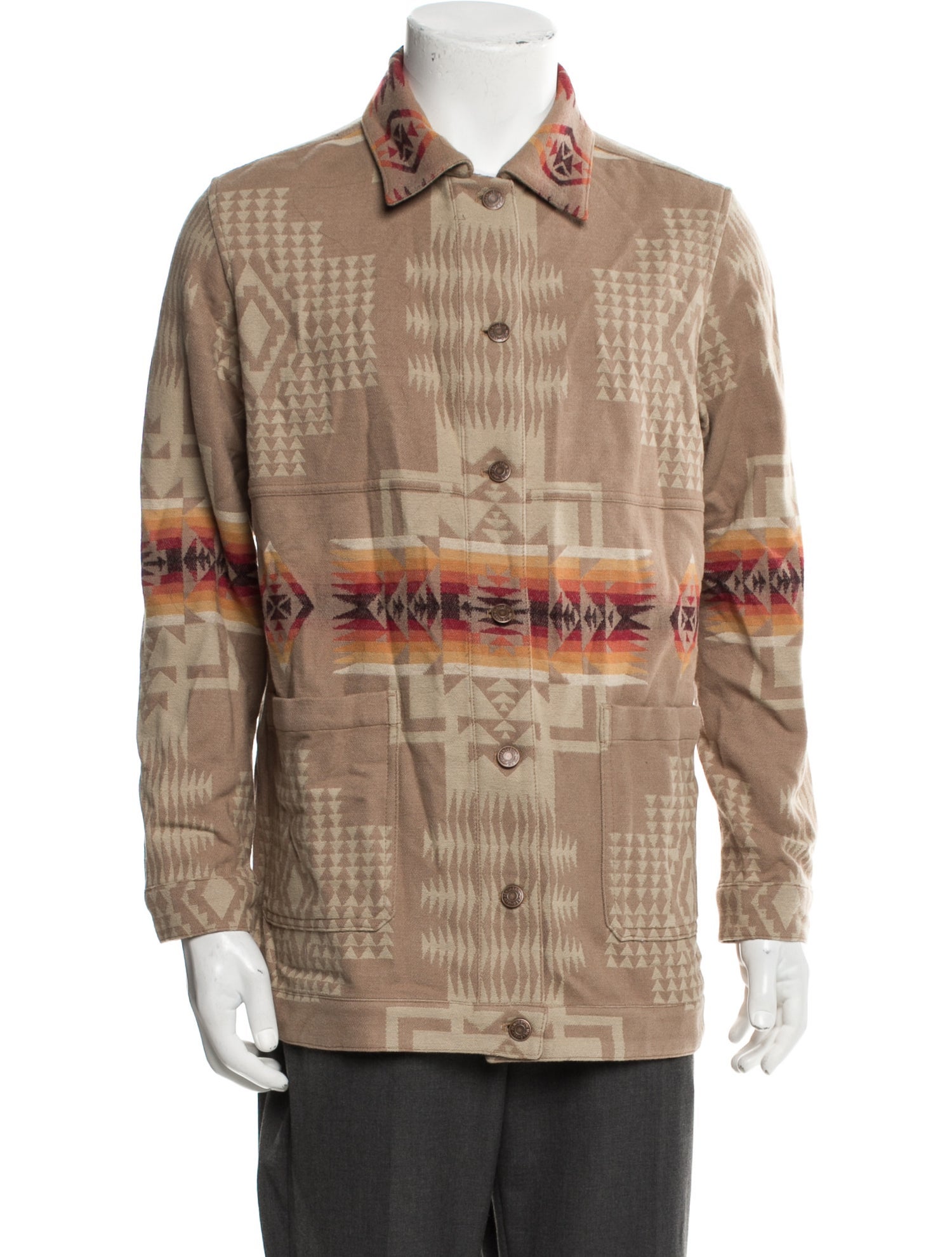 Pendleton Virgin Wool Plaid Print Jacket w/ Tags