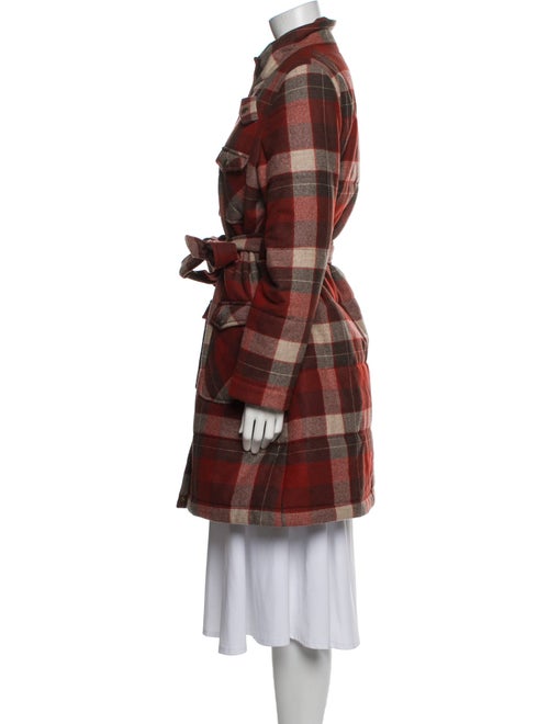 Pendleton Virgin Wool Plaid Print Coat