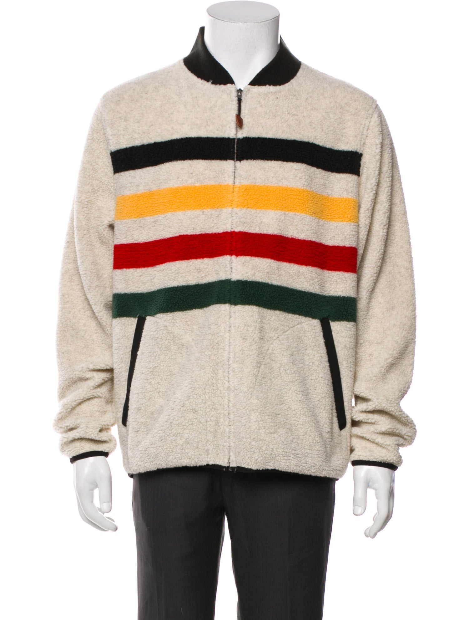 Pendleton Striped Denim Jacket