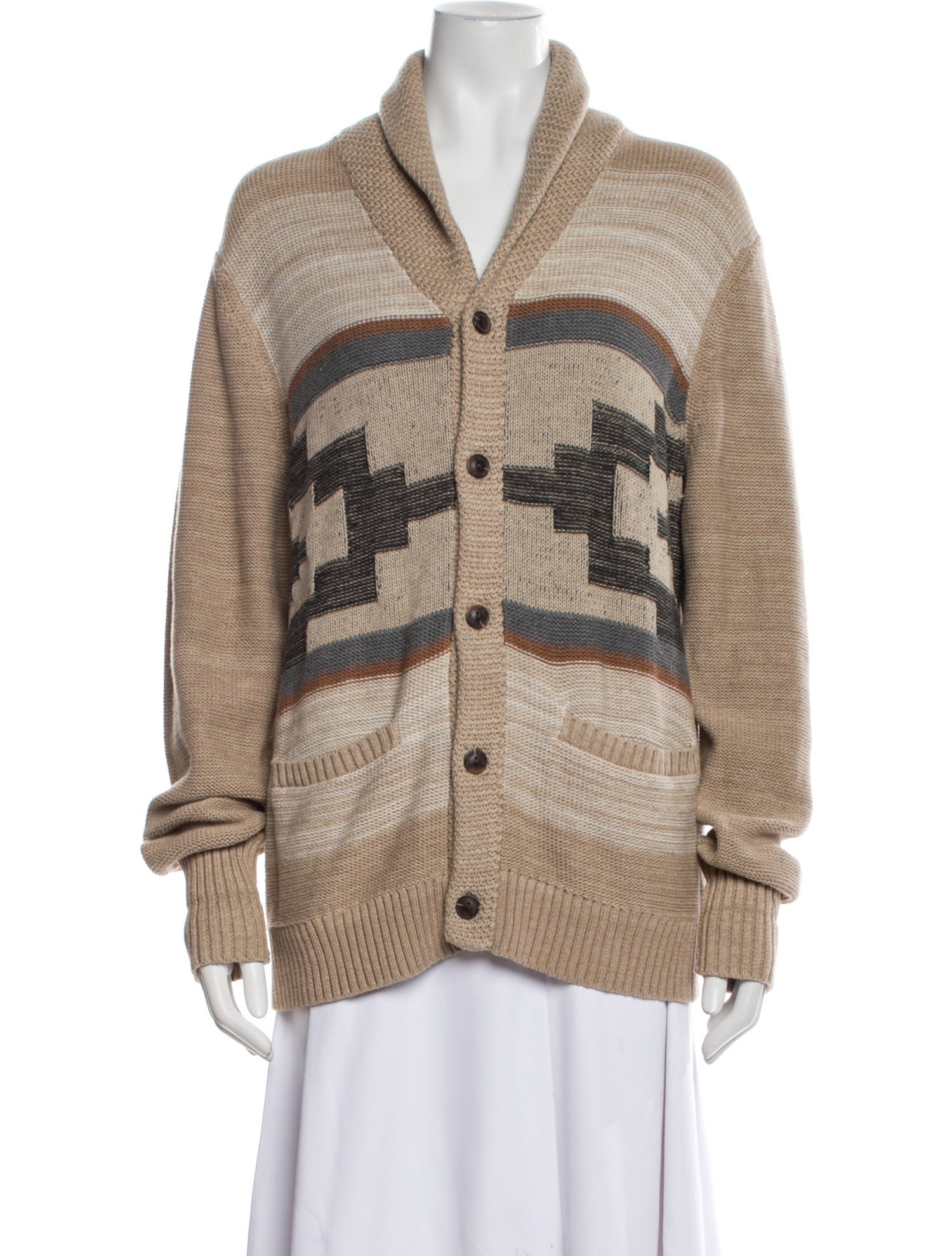 Pendleton Striped V-Neck Sweater w/ Tags