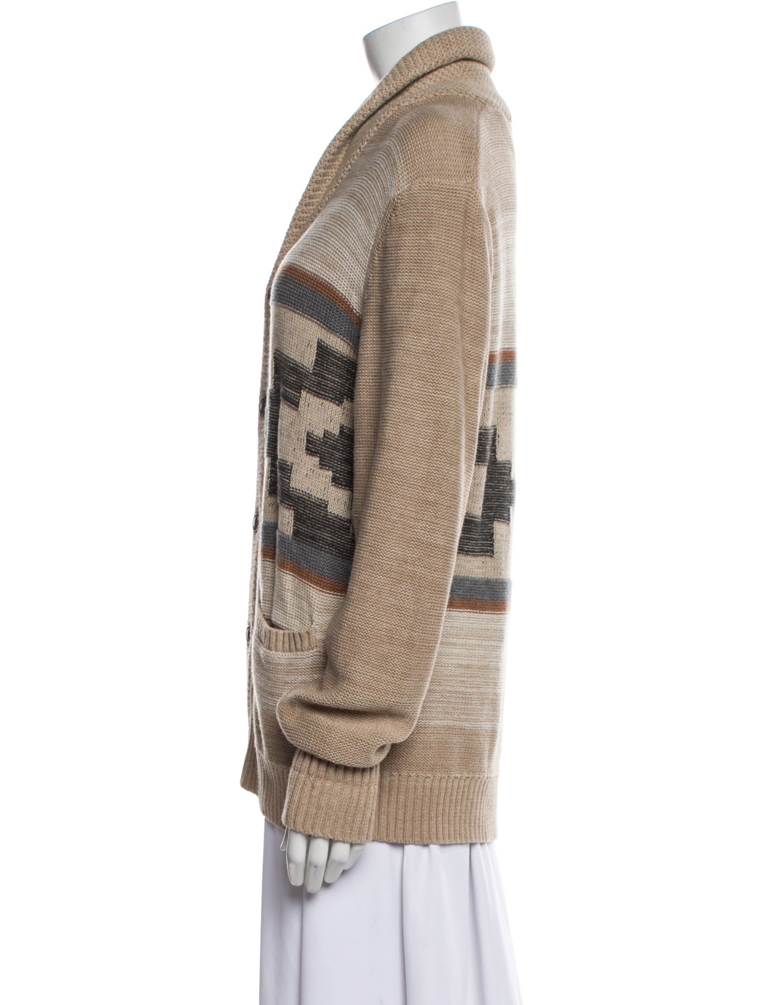 Pendleton Striped V-Neck Sweater w/ Tags