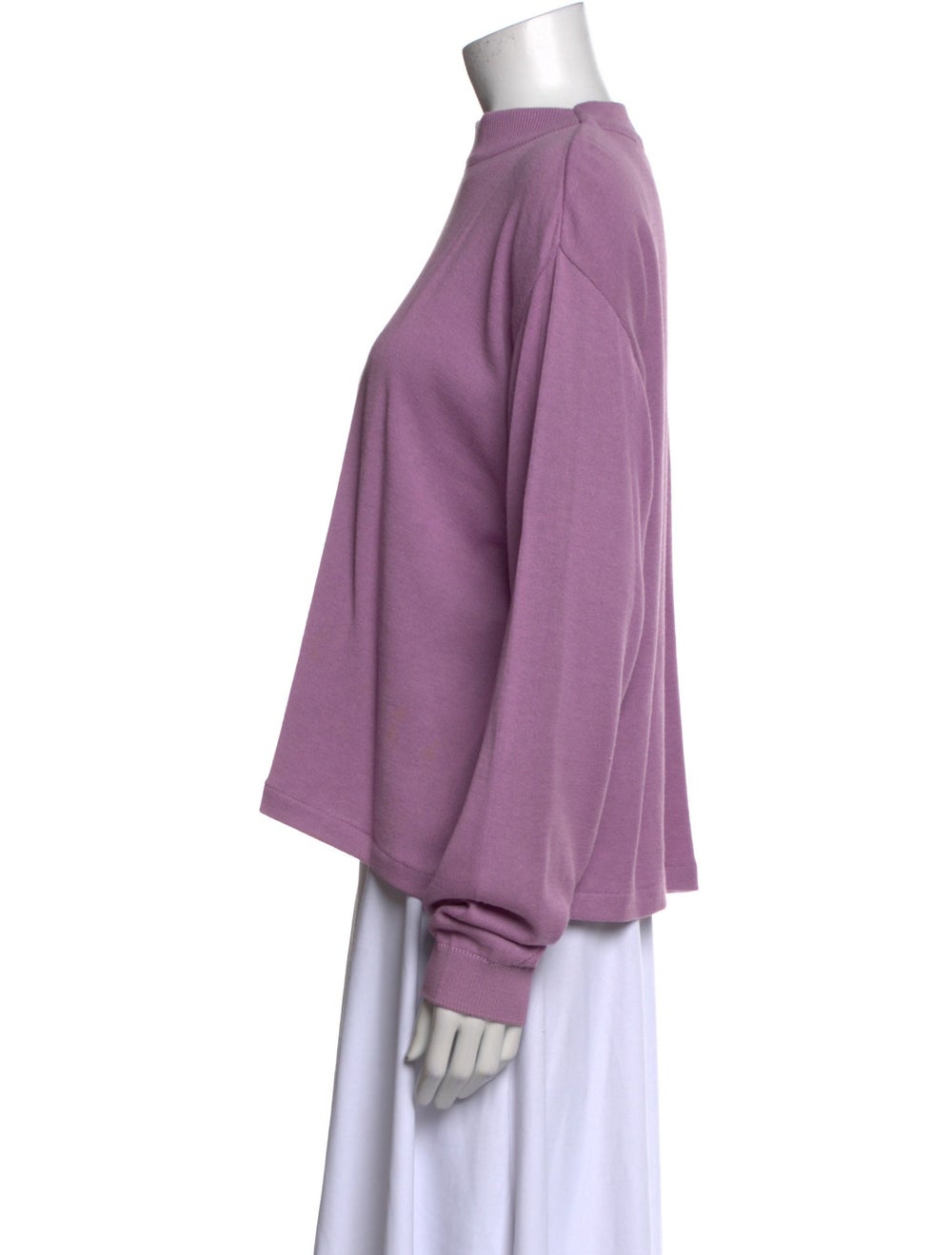 Pendleton Pullover Purple Long Sleeve with Mock N… - image 2