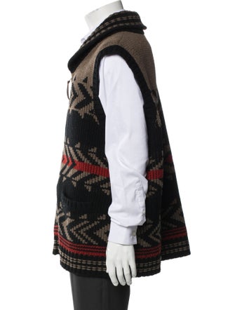 Pendleton Lambswool Printed Sweater Vest
