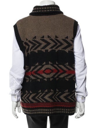 Pendleton Lambswool Printed Sweater Vest
