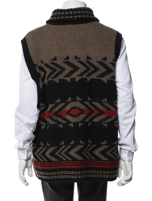 Pendleton Lambswool Printed Sweater Vest