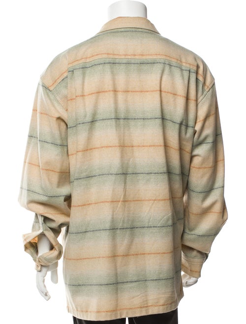 Pendleton Virgin Wool Plaid Print Coat