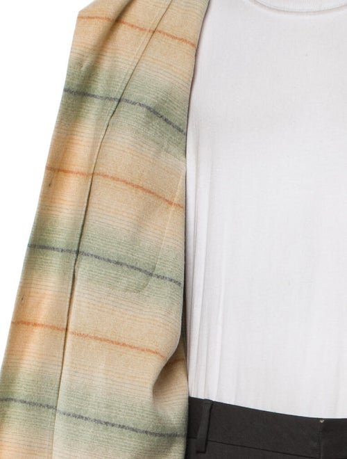 Pendleton Virgin Wool Plaid Print Coat