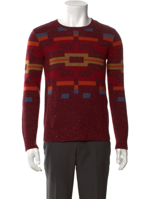 Pendleton Lambswool Printed Pullover