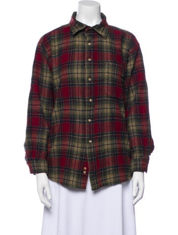 Pendleton Jackets Virgin Wool Plaid Print Jacket XL