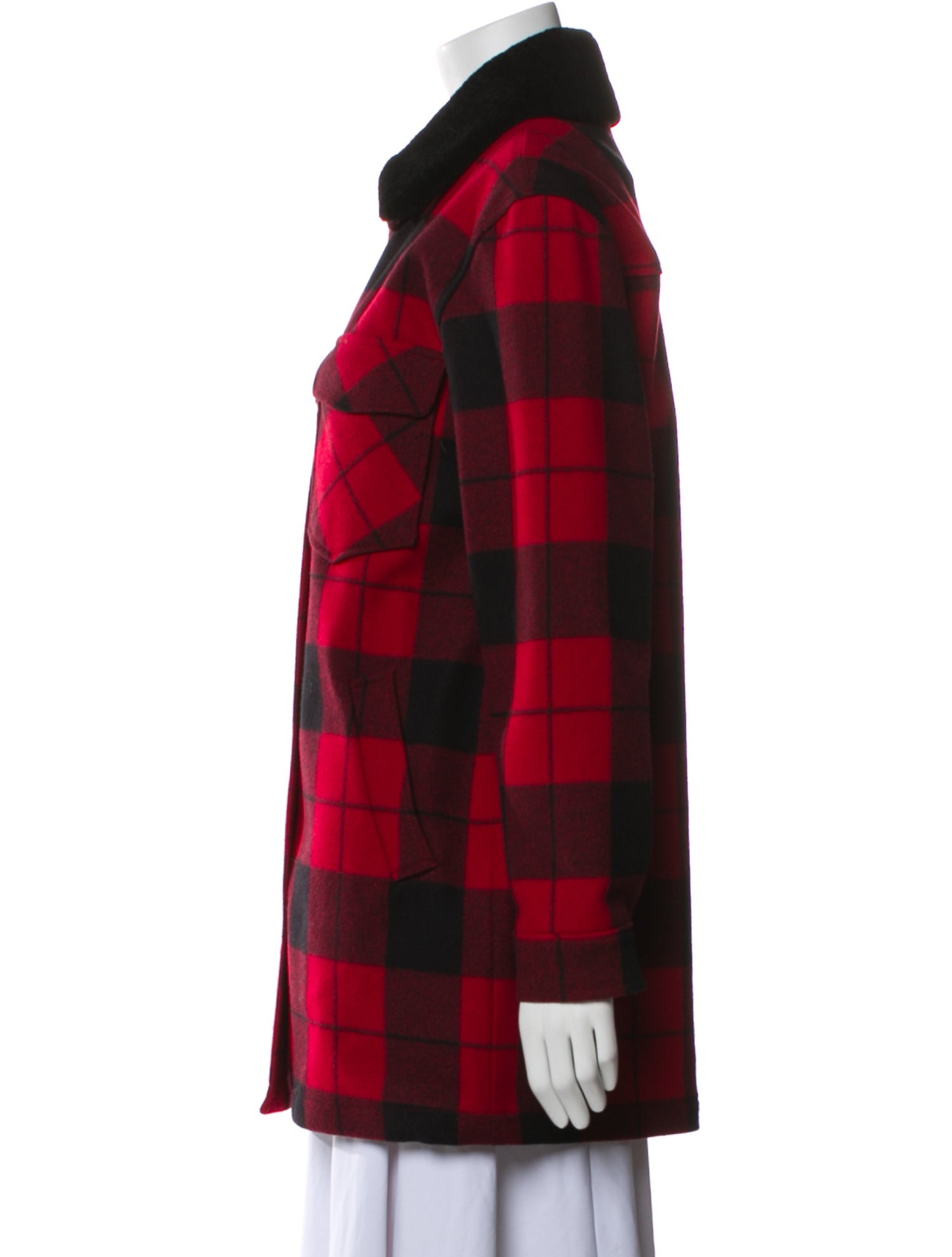 Pendleton Wool Plaid Print Jacket