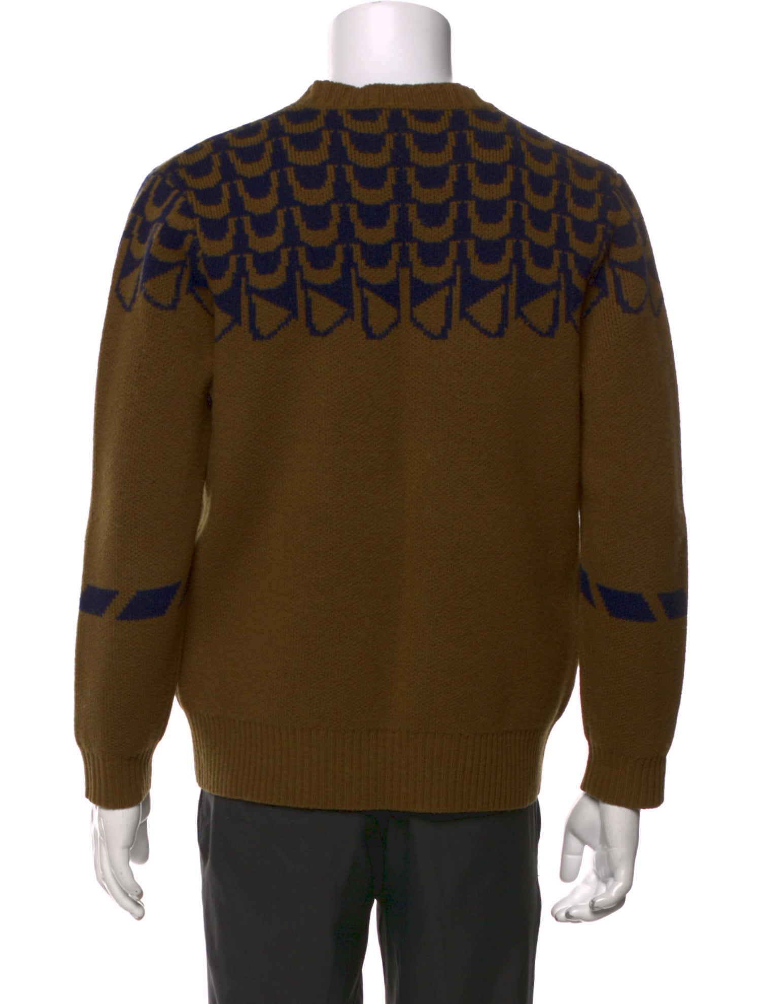 Pendleton Lambswool Graphic Print Pullover