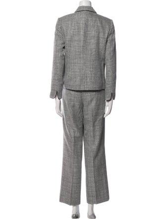 Pendleton Virgin Wool Tweed Pattern Pant Set