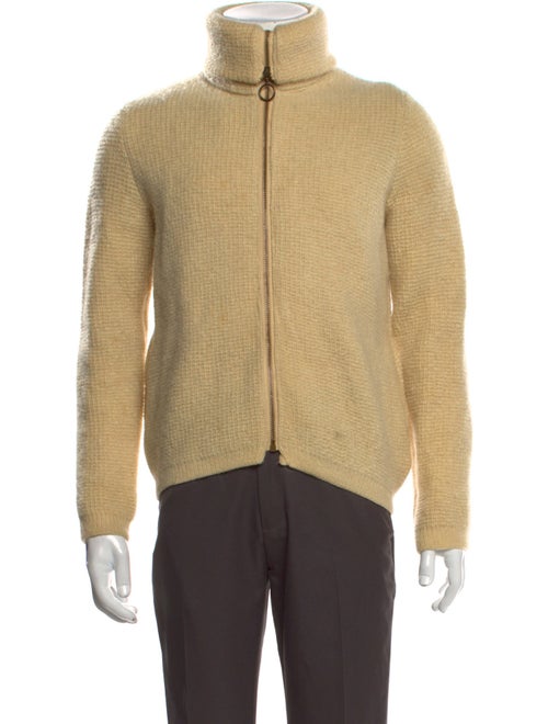 Pendleton Virgin Wool Mock Neck Cardigan