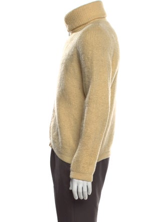 Pendleton Virgin Wool Mock Neck Cardigan