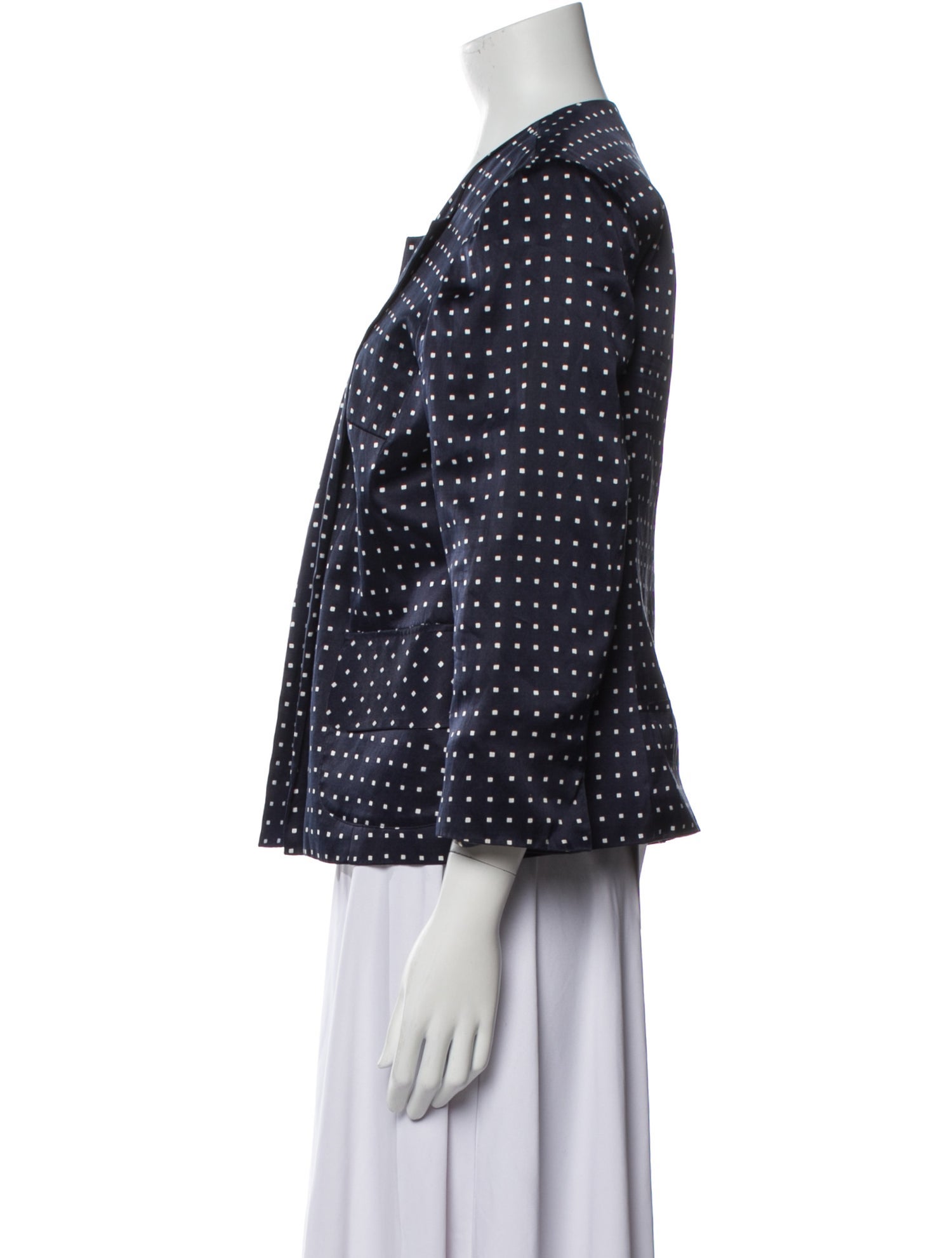 Pendleton Silk Plaid Print Jacket