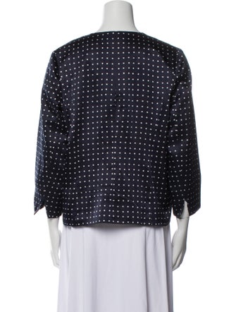 Pendleton Silk Plaid Print Jacket