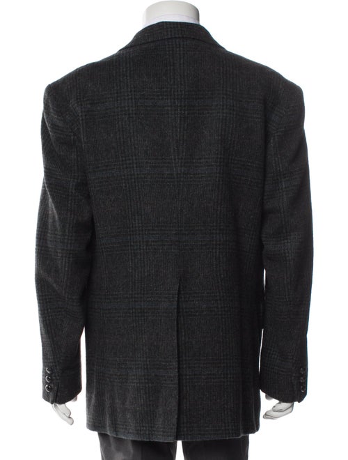 Pendleton Virgin Wool Plaid Print Blazer