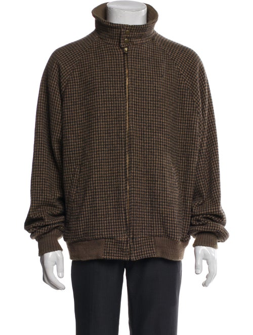 Pendleton Virgin Wool Houndstooth Print Jacket