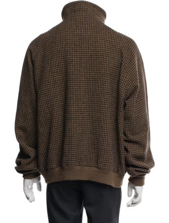 Pendleton Virgin Wool Houndstooth Print Jacket