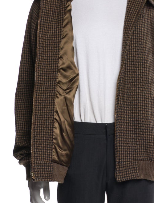 Pendleton Virgin Wool Houndstooth Print Jacket