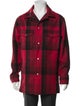 Pendleton Virgin Wool Plaid Print Peacoat