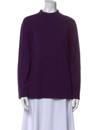 Pendleton Silk Mock Neck Sweater